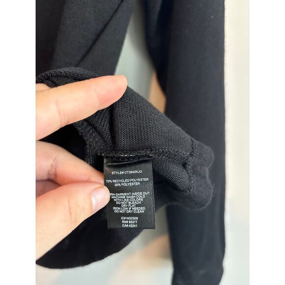 NWT Sanctuary Knot Your Business Top In Black Size Medium - Picture 5 of 6